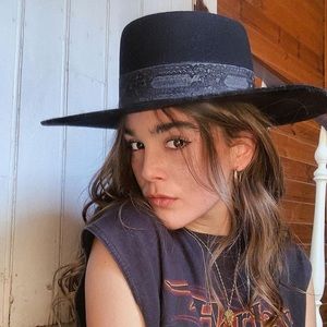 Lack of Color Black Sierra Hat - S